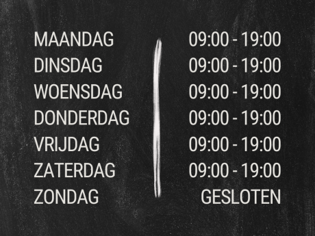 Tabakshoplisse openingstijden